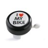 Zvonček Love Bike čierny