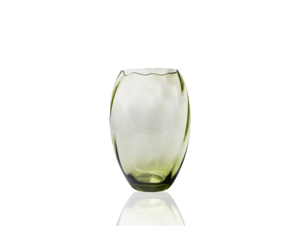 4422 elipse vase olivegreen