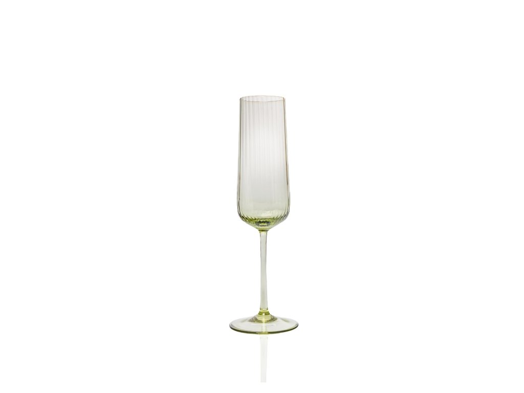 4932 ripple aperitive glass olivegreen set of 2