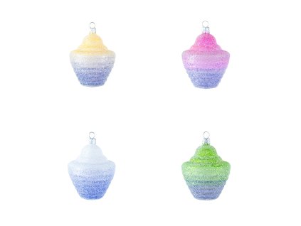 Christmas Ornament Aurora Diamond (set of 4 colours)