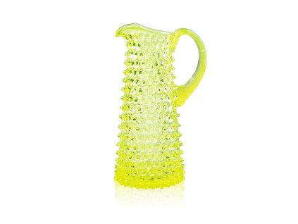 10257 neon citrine hobnail jug tall