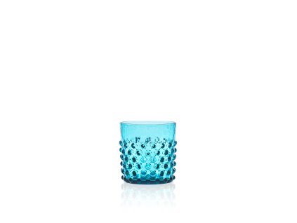 KLIMCHI Whiskey Tumbler Hobnail Aquamarine (1)