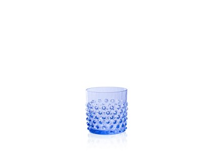 KLIMCHI Hobnail Whiskey Glass Light Blue
