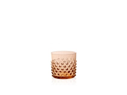 10641 bronze hobnail whiskey glass set of 2