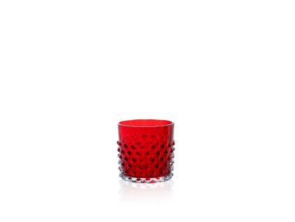 KLIMCHI Hobnail Whiskey Glass UnderlayGarnet