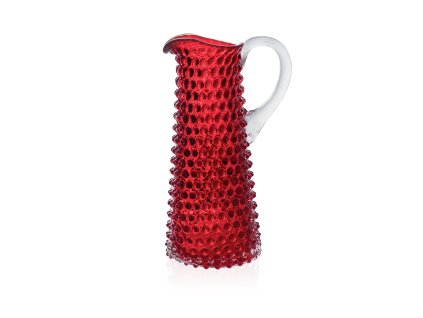 KLIMCHI Hobnail Garnet Tall Jug