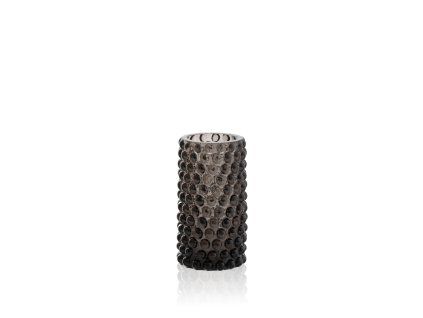 KLIMCHI Bud Vase Hobnail BlackSmoke
