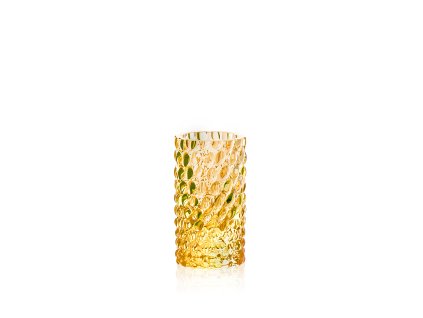 KLIMCHI Hobnail BudVase IrirdescentAmber