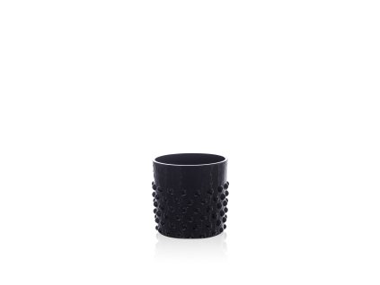 KLIMCHI Whiskey Glass Black Hobnail