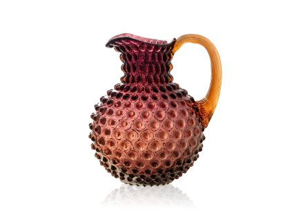 KLIMCHI Hobnail Jug Galaxy Bronze And Violet