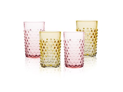 KLIMCHI SetOf4Tumblers Galaxy UbderlayAmber Rosaline