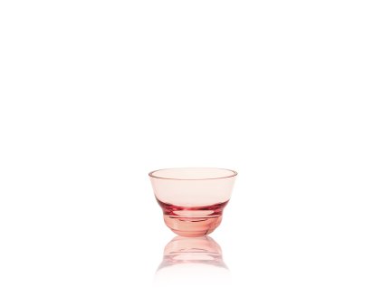3136 shadows small bowl in suede pink