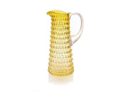 3394 underlay amber hobnail jug tall