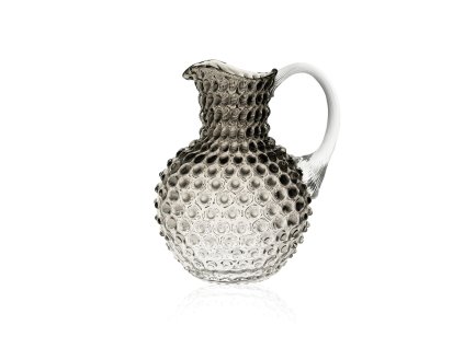3430 2 underlay black smoke hobnail large jug 2l