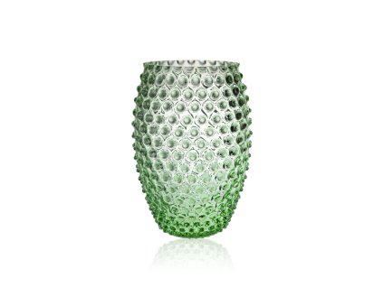 5481 light green hobnail egg vase