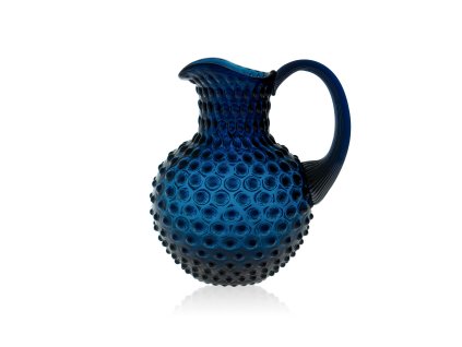 5520 royal blue hobnail large jug 2l