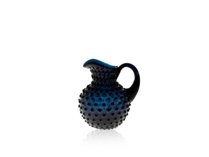 5523 royal blue hobnail jug 1l
