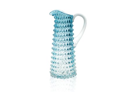 5556 underlay aquamarine hobnail jug tall