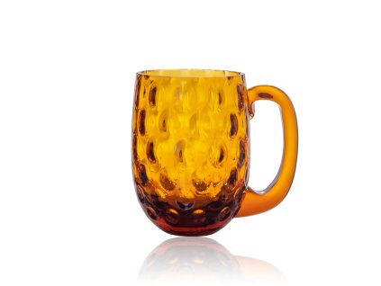 6054 beer mug amber