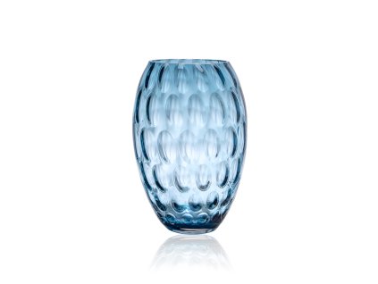 6090 underlay blue smoke kugel egg vase