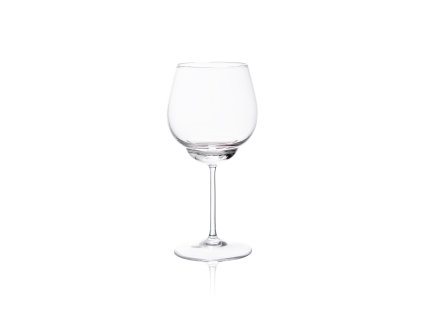6228 1 shadows red wine glass in cloudless clear set of 2