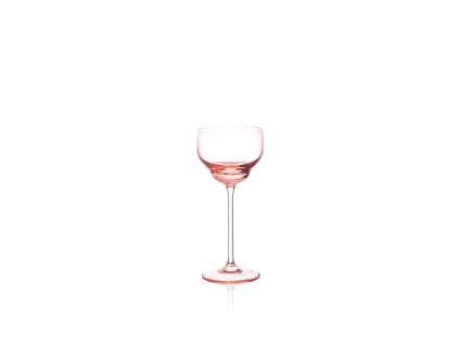 6252 1 shadows coupette glass in suede pink set of 2