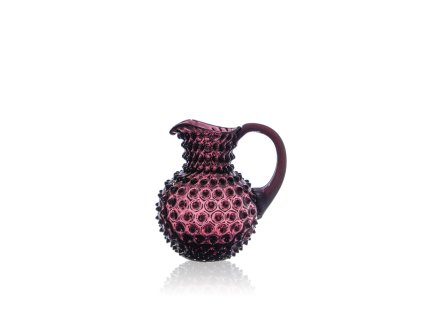 6456 violet hobnail jug 1l