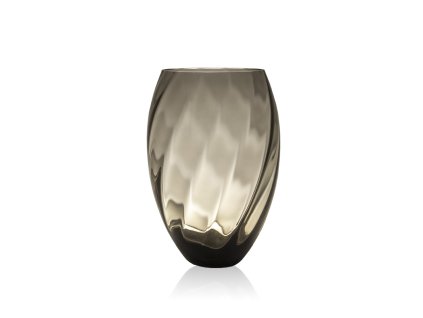 6630 black smoke marika egg vase