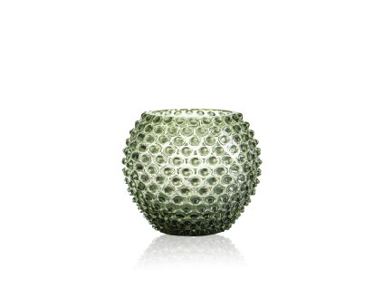 KLIMCHI OliveGreen Hobnail Vase