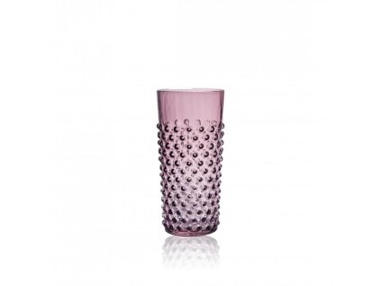 8700 underlay violet hobnail tumblers large set of 4