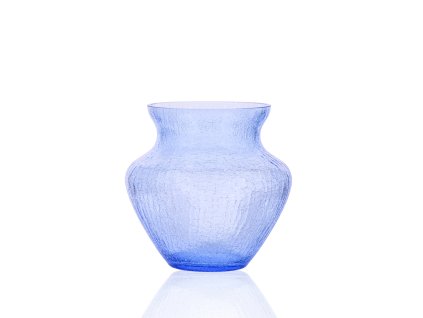 9345 frosty dahlia vase light blue