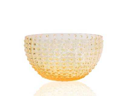 9537 hobnail large bowl 24 cm citron