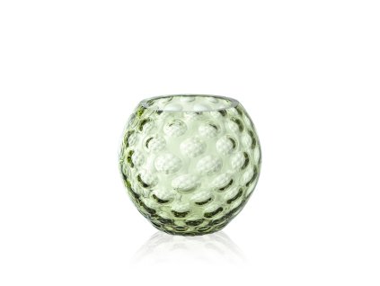 Kugel Round Vase OliveGreen