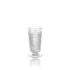 3016 clear hobnail goblet set of 2