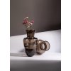 3223 1 shadows vase in midnight grey
