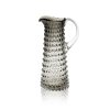 3232 2 underlay black smoke hobnail jug tall