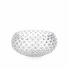 3379 3 clear hobnail large bowl