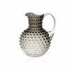 3430 2 underlay black smoke hobnail large jug 2l