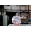 3508 7 rosaline hobnail round vase