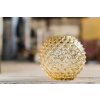 3529 1 underlay amber hobnail round vase