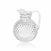 3580 3 clear hobnail large jug 2l