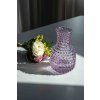 3723 3 lilac hobnail carafe