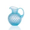 4149 alice s paris hobnail jug 2l pearly blue