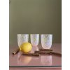 4326 8 confetti tumbler rosa yellow set of 6