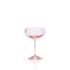 4689 limoux champagne saucer rosa set of 6