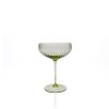 4728 lyon champagne saucer olivegreen set of 2
