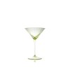 4737 lyon martini glass olivegreen set of 2