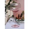 4758 1 lyon red wine rosa set of 2