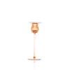 5184 tulipan candle holder 20 cm new brown