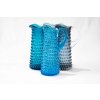 5319 1 azure hobnail jug tall